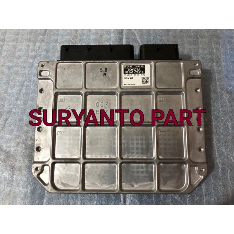 Ecu Komputer Computer Engine Control Toyota Hiace Hi ace(Original)89661-26M10