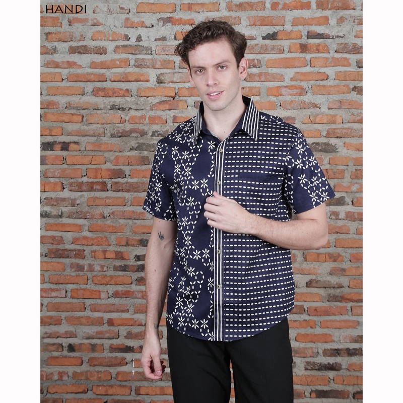 COUPLE BATIK FAMILY VA - Atasan Batik Wanita Blouse Wanita/ HANDI-HANDI - JUMBO