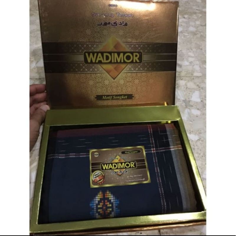 sarung WADIMOR SONGKET PREMIUM MURAH/OLEH OLEH HAJI DAN UMROH