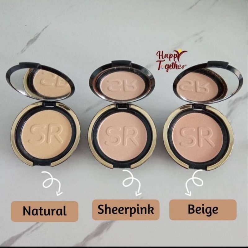 BEDAK SR12 COMPACT POWDER BEDAK PADAT BEDAK GLOWING