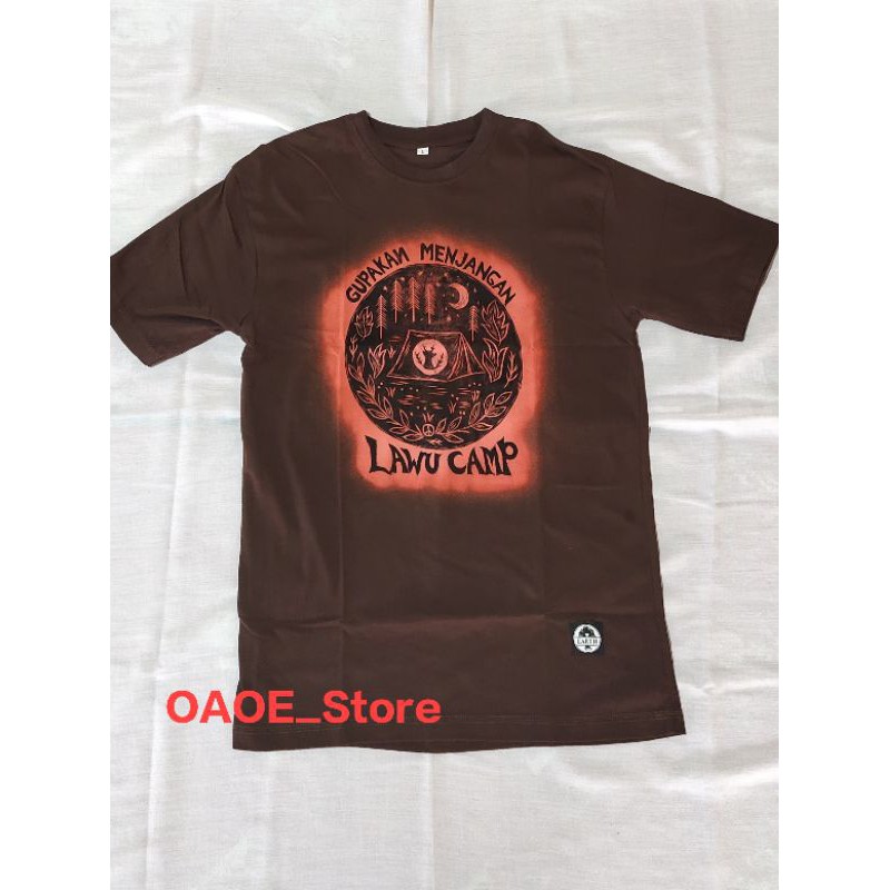 Kaos Merchandise Pendakian Gunung Lawu