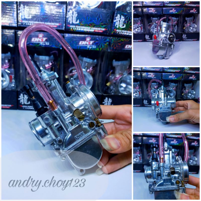 Karburator Karbu PWK 28 Dkt Thailand Skep Kuningan - Karbu PWK PE28 Dkt Fu Mio Vario Beat Mx Karisma