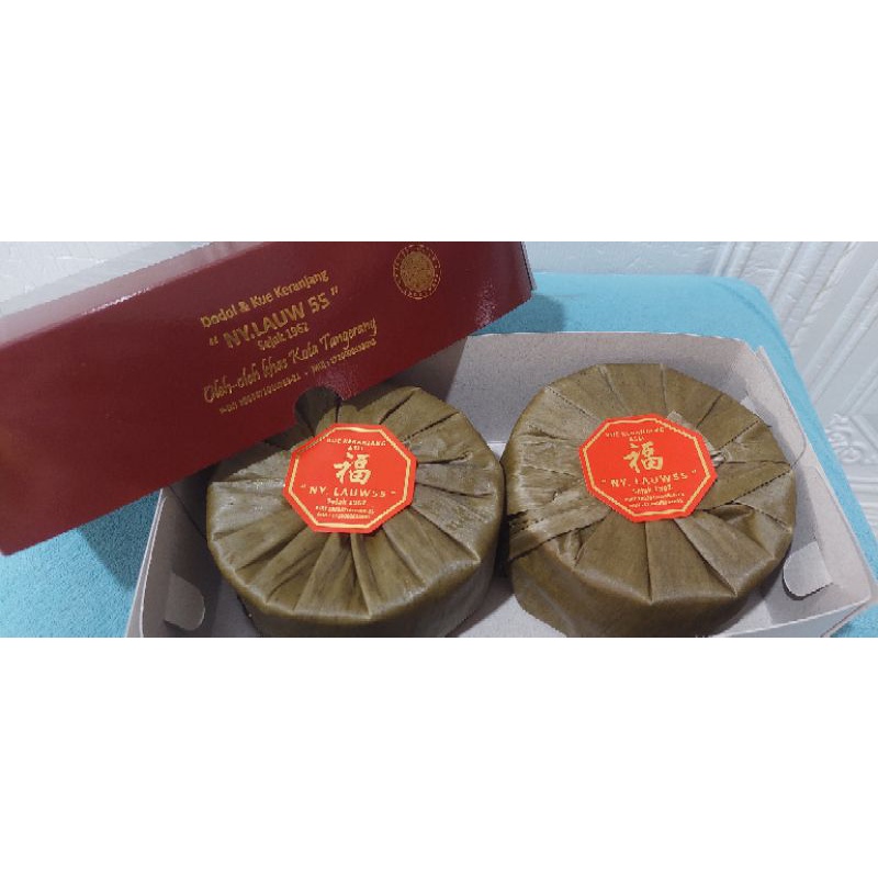 

Kue Keranjang / Kue Cina Ny Lauw Asli 55 Halal isi 2 pcs