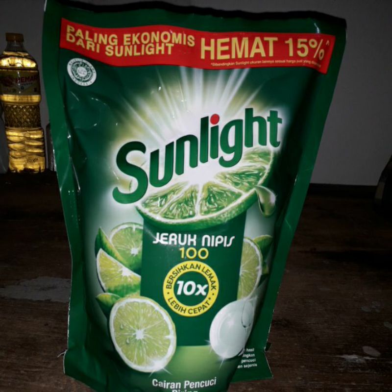 SUNLIGHT 1500 ML / 1600 ML SABUN CAIR PENCUCI PIRING JERUK NIPIS LIME MURAH