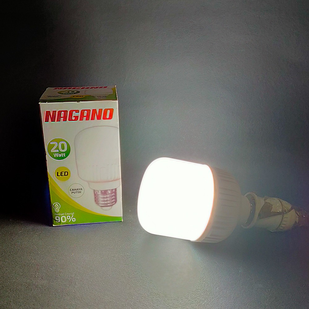 LAMPU LED KAPSUL NAGANO 20 WATT ANTI PECAH