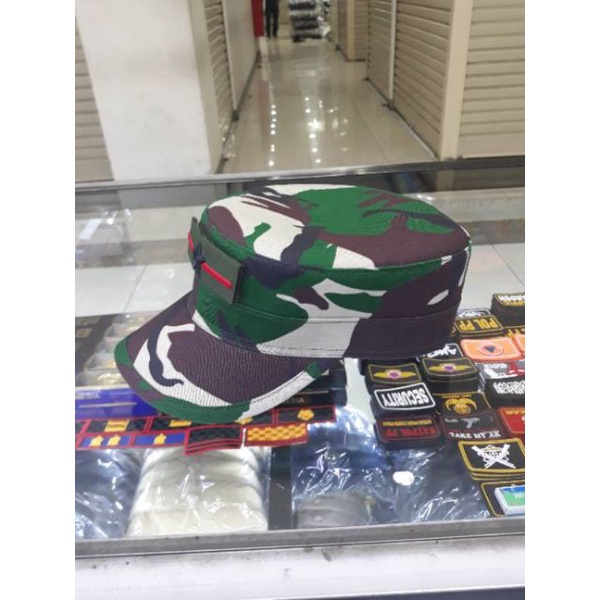 TOPI KOMANDO PDL LORENG WOL