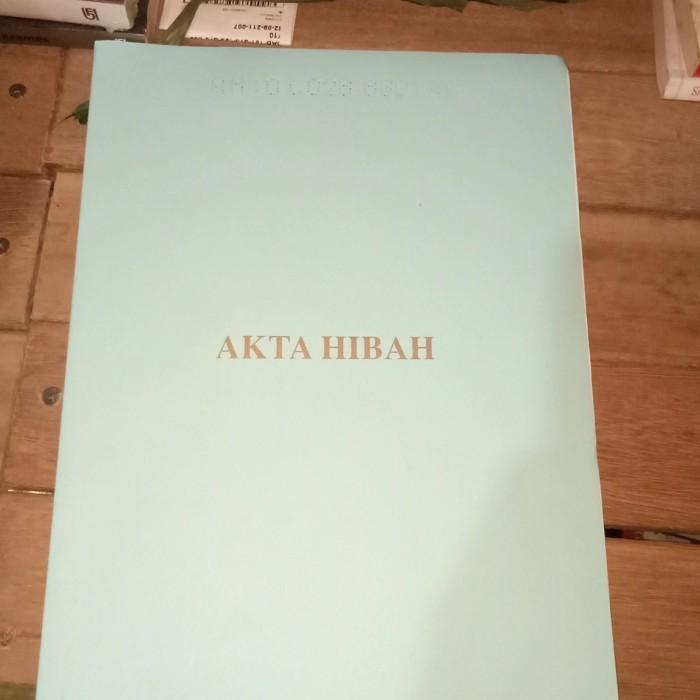 Buku | Blanko Akta Hibah
