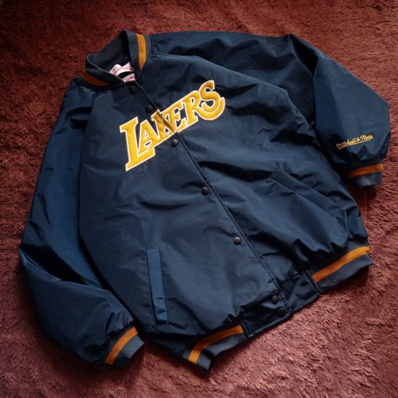 Jaket Bomber Varsity Lakers