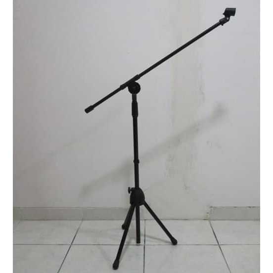 Stand Mic Panjang KLOP - Free 1 Buah Holder Mic