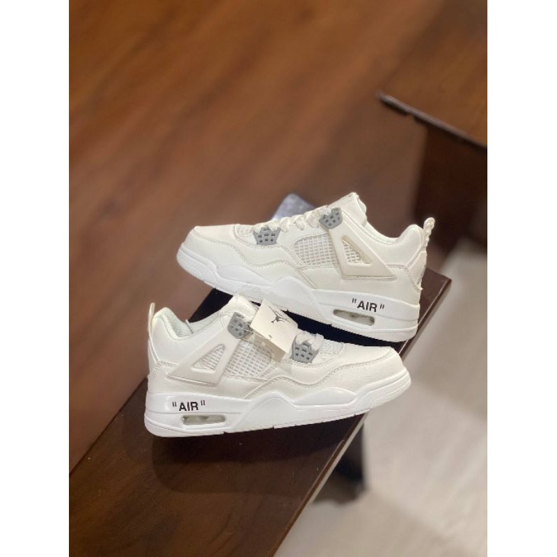 Air Jordan 4 Mid Full White