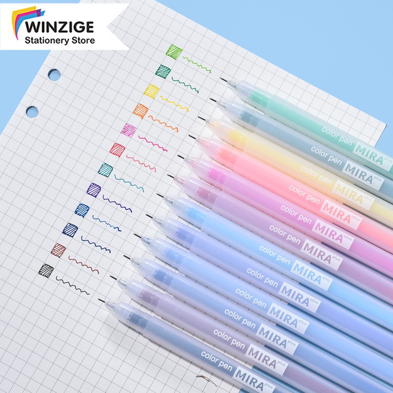 

1Pcs 0.5mm Colorful Gel Pen Writing Supplies Student School Office Stationery