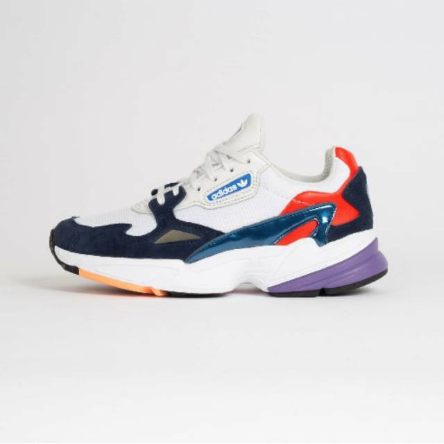 adidas falcon white multi