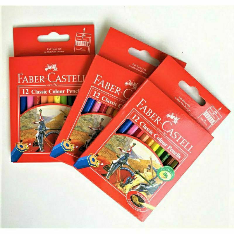 

PENSIL WARNA FABER CASTELL 12 WARNA CLASSIC (SHORT)