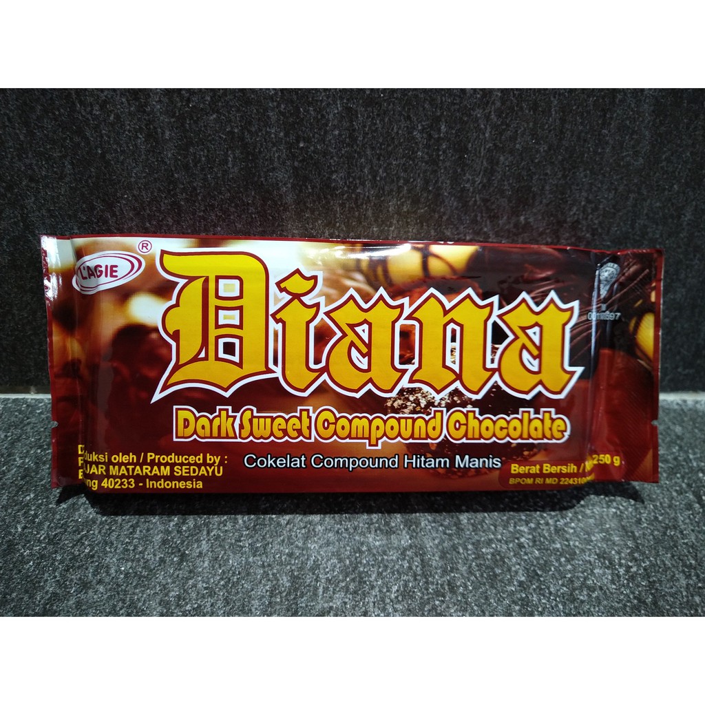 

Lagie Diana Coklat Compound 250gr