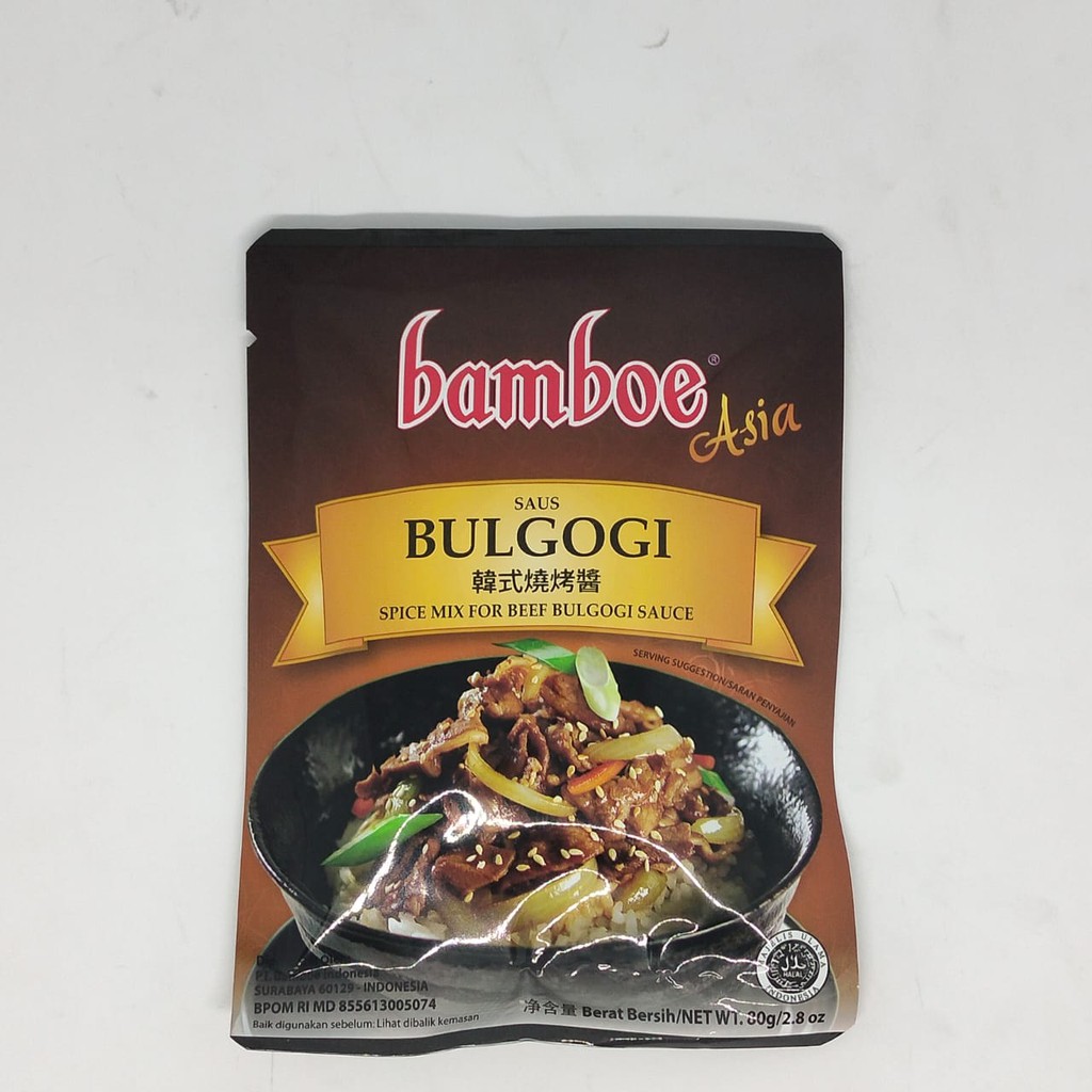 BAMBOE ASIA SAUS BULGOGI 80GR