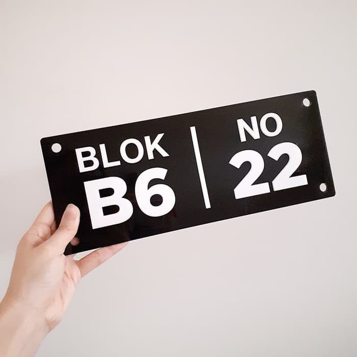 

Dijual Nomor Rumah Acrylic Timbul 30x12cm Berkualitas