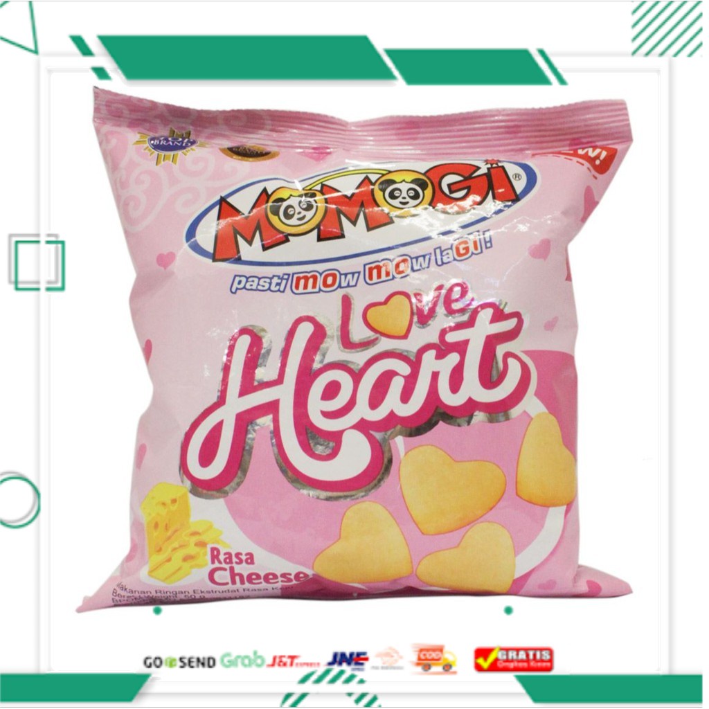 

Momogi Love Heart Keju 50g