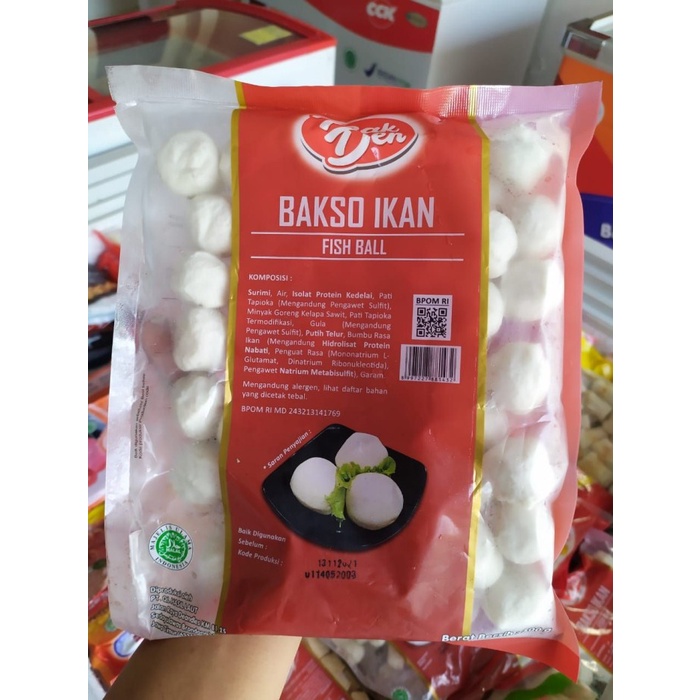 

Pak Den Baso Ikan 500g