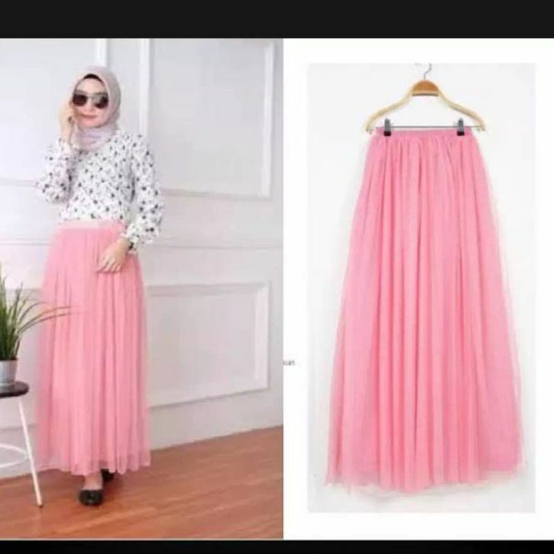 Rok Tutu Polos Premium Rok Wanita Fashion Wanita Rok Premium Terbaru