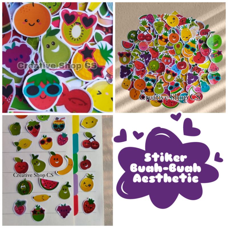 

(ISI 10 STIKER ) STIKER BUAH - BUAHAN / STICKER FRUIT /STIKER BUAH LUCU / STICKER AESTHETIC / STIKER TUMBLR / STIKER LUCU / STIKER CUTE / STIKER GLOSSY / STIKER BAGUS
