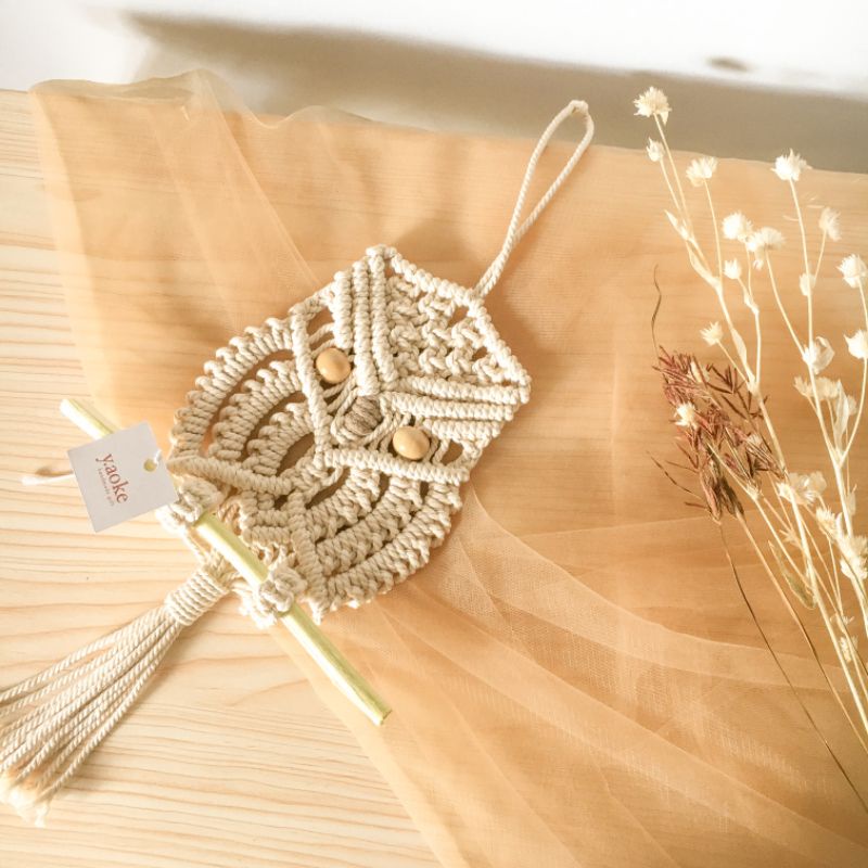 Macrame | Macrame Wall Hanging | Wall Hanging Decoration | Owl Macrame | Love Macrame | Character