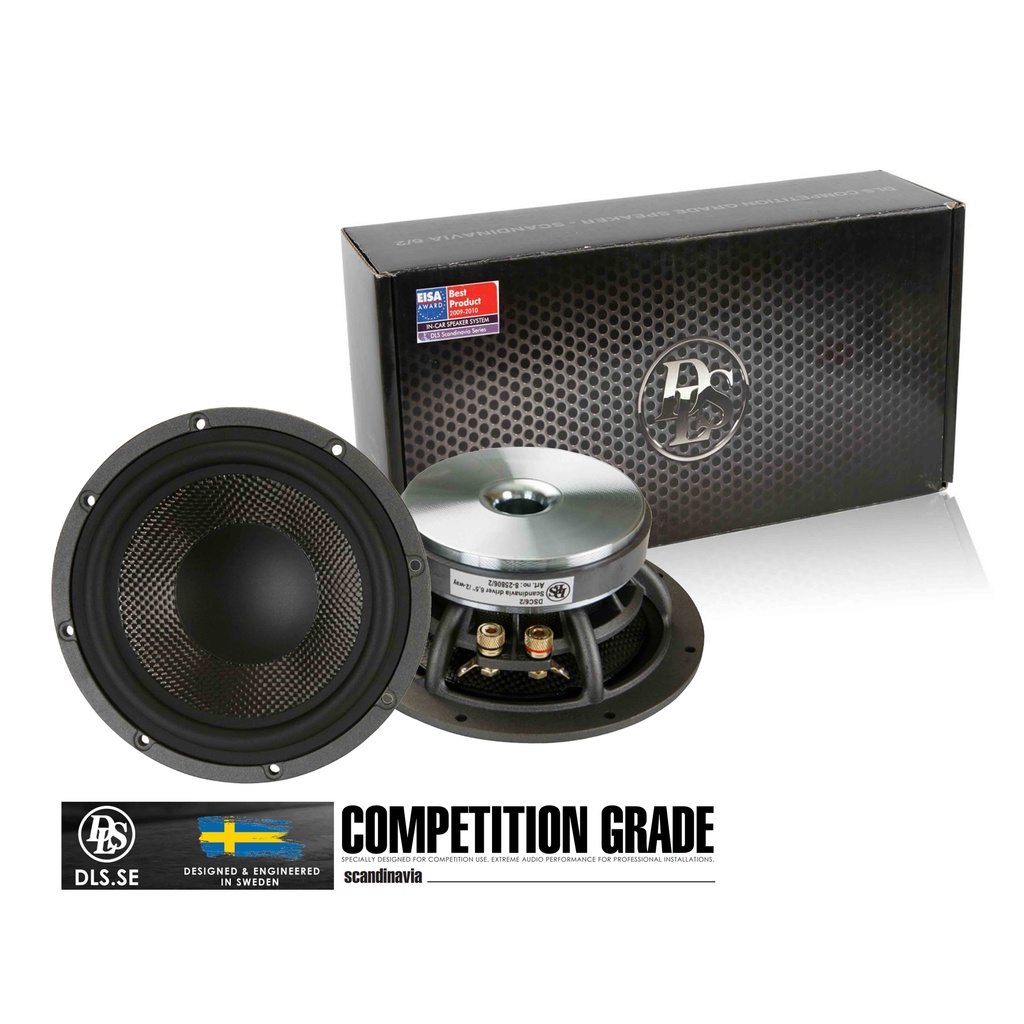 DLS Scandinavia 6.2 Speaker Midbass Mobil Grade Kompetisi per SET