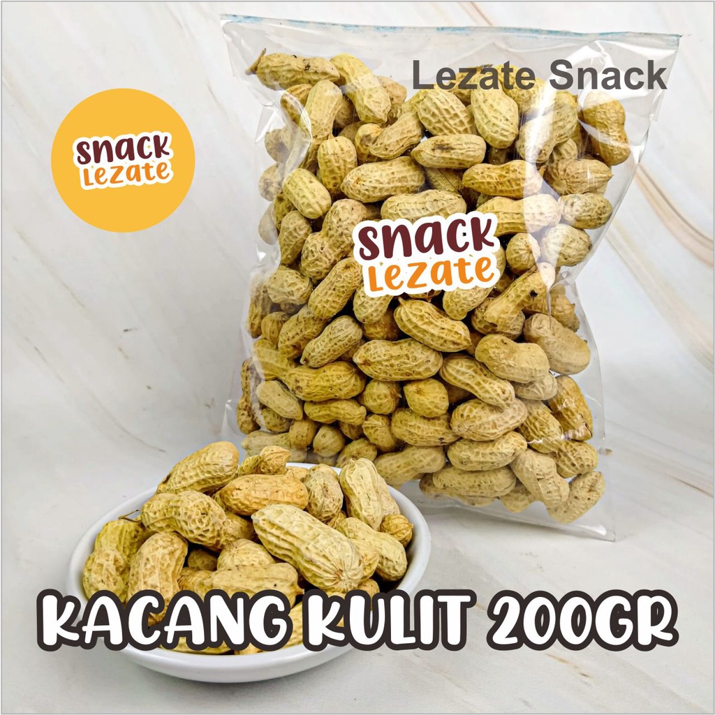 

Kacang Kulit Sangrai 200gr Asin Super / Kacang Kulit Sangrai Pasir Kiloan / Kacang Sangrai Oven Kiloan