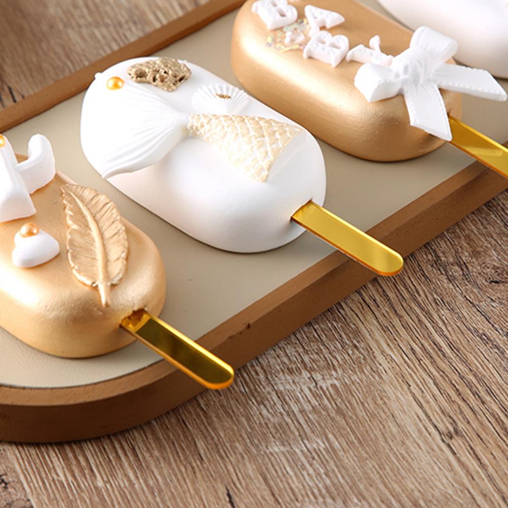 Nickolas1 Stik Es Krim 10 /100pcs Bermanfaat Handmade Membuat Kerajinan Hadiah Anak