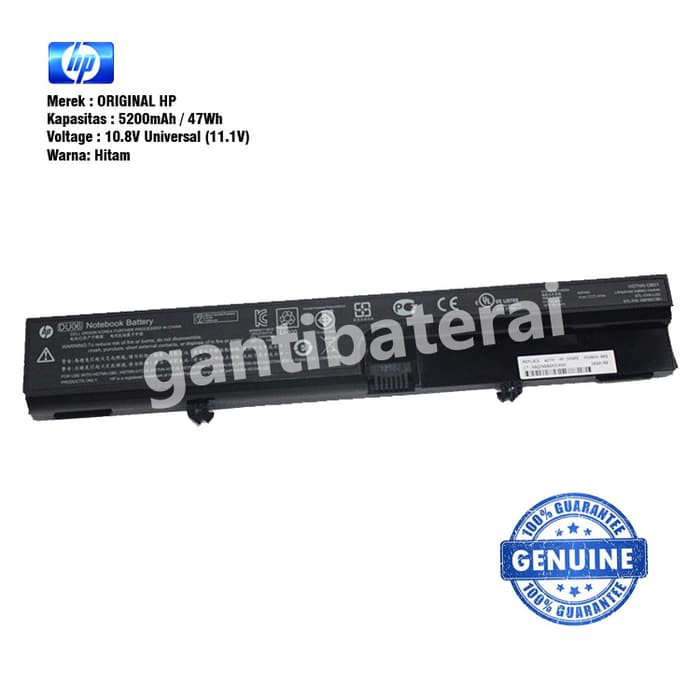 Original Baterai HP CQ510 511 540 541 516 6520S 6530S 6531S 6535S