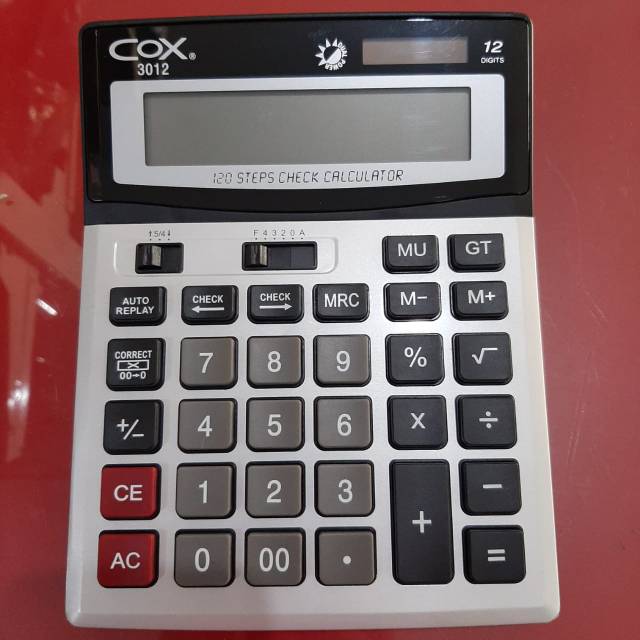 

Calculator Cox 12 Digit