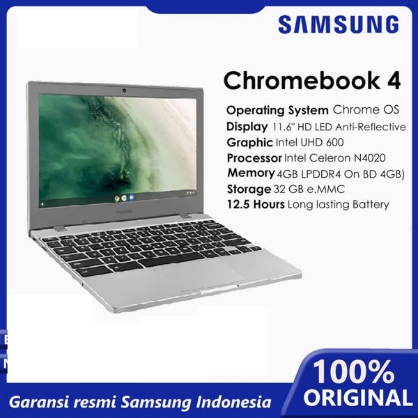 Samsung Chromebook 4 Garansi Resmi Sein