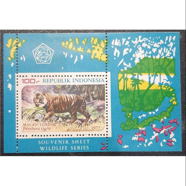 

Perangko Souvenir Sheet Panthera Tigris/Macan Loreng