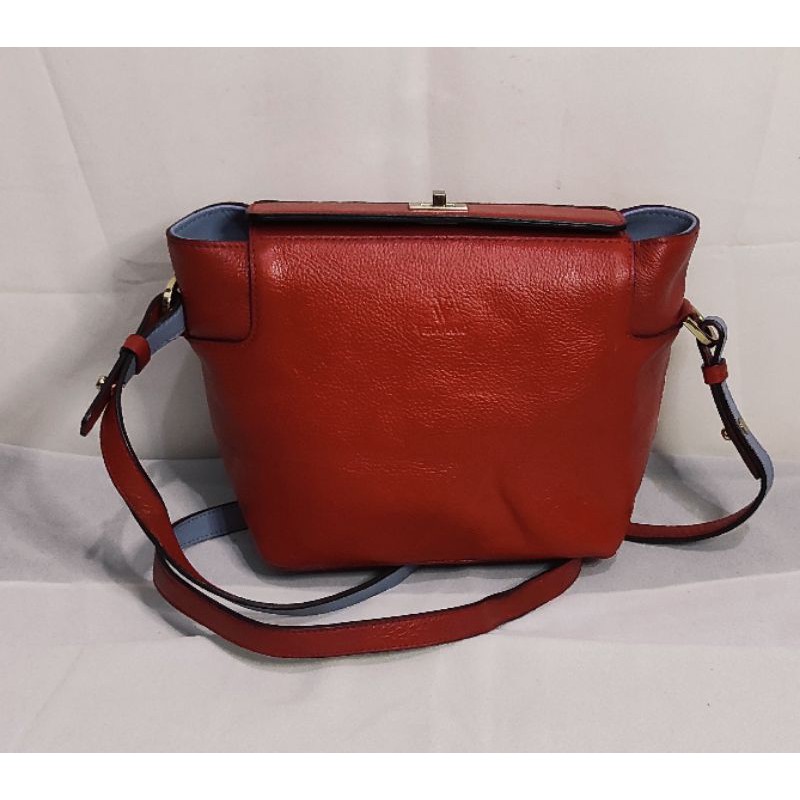 Preloved sling bag Vera Wang full kulit asli harga nett