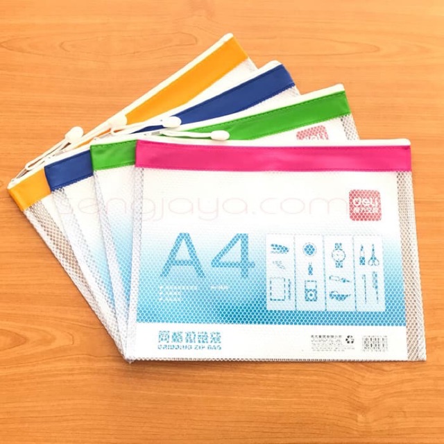 

Mesh Zip Bag A4 5830