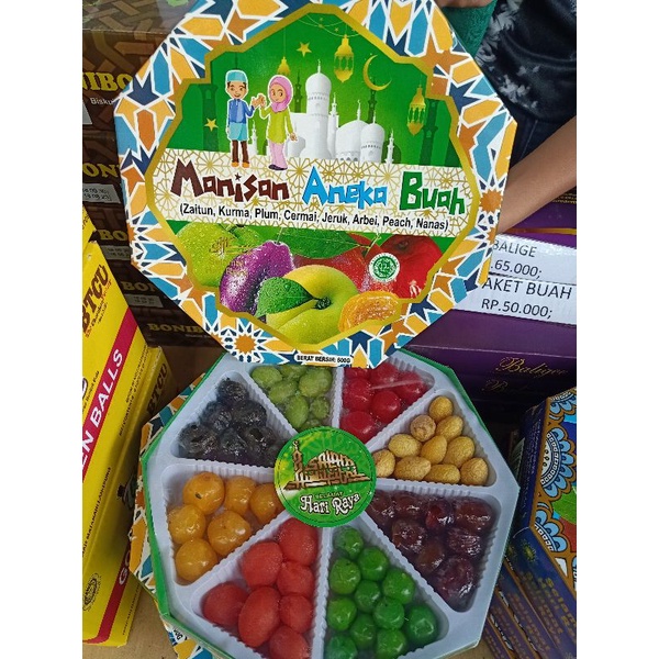 

Manisan aneka buah premium