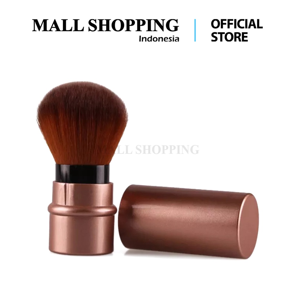 (COD) Brush Make Up Travel Portable Blush Powder Foundation MALL SHOPPING