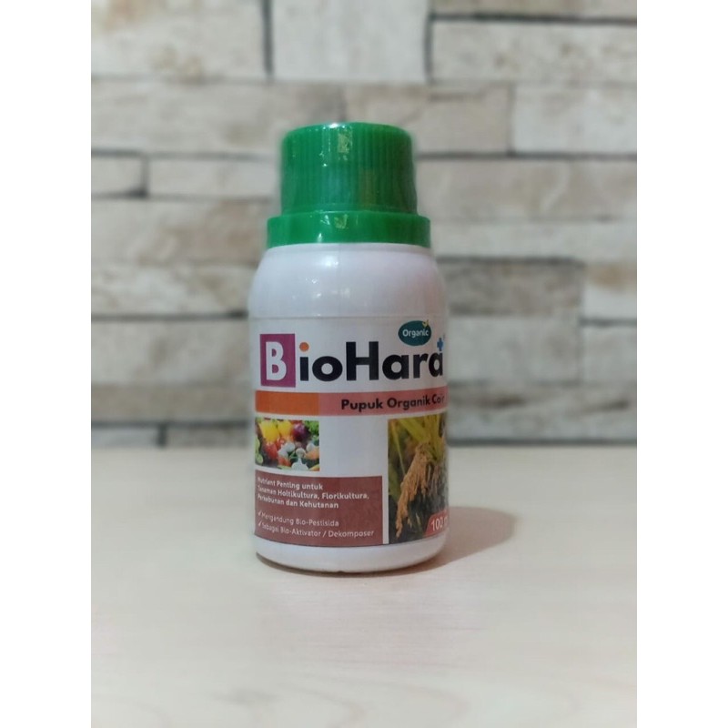Pupuk Organik Cair + Bio Pestisida BioHara Plus 100 ml