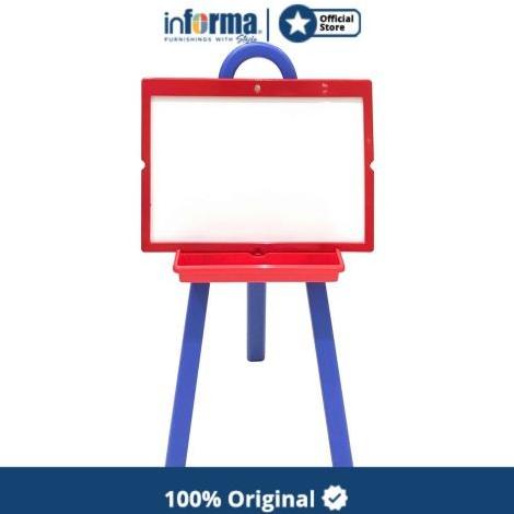 

[COD] INFORMA PAPAN TULIS ANAK YARIS DRAWING STAND BLUE RED KOMPLIT Kode 832