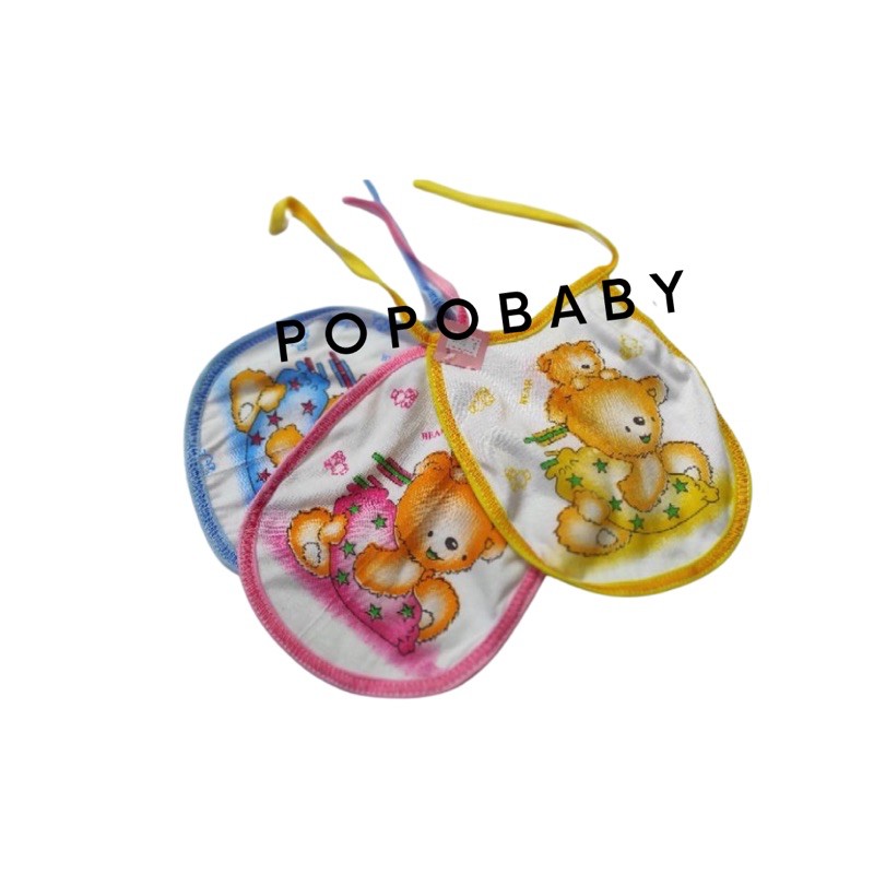 Sleber/Bib/Celemek makan bayi/tadah liur bayi/tadah iler bayi