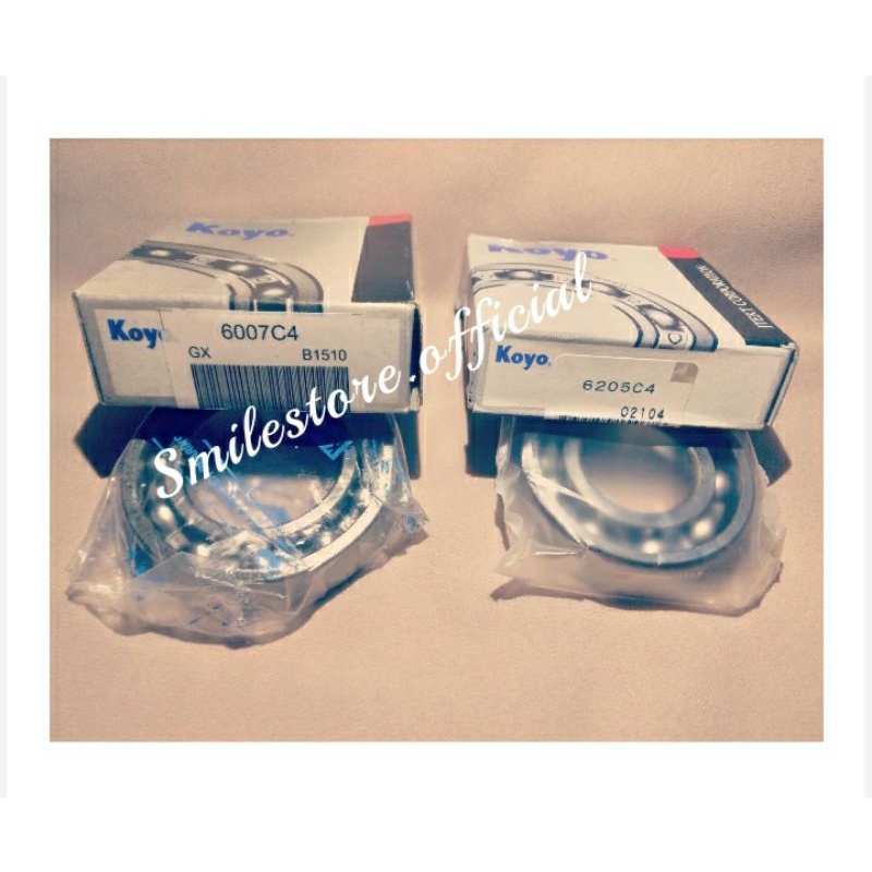 Ball Bearing 6007 C4 6205 C4 Koyo Kruk As Beat karbu Beat fi Shogun High speed Koyo C4