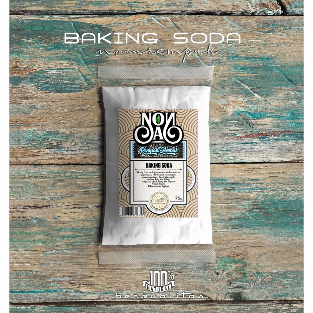 

Baking Soda 75 Gram | Premium Murni dan Berkualitas