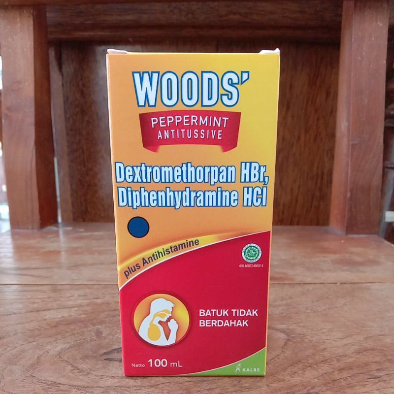 Woods Peppermint Antitussive Sirup 100 ml