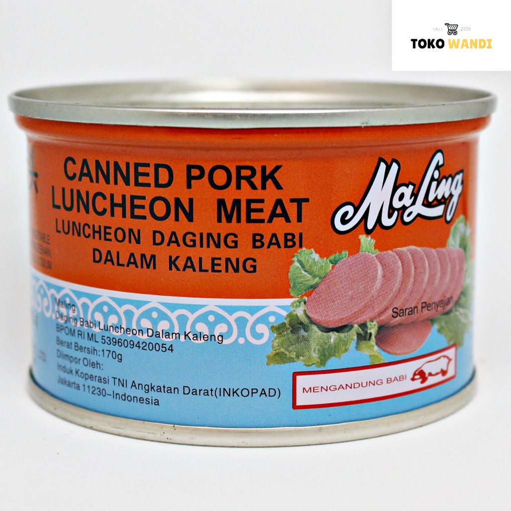 

MALING TTS PORK LUNCHEON 170 GRAM