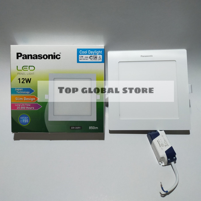 DOWNLIGHT LED KOTAK 12W PANASONIC COOL DAYLIGHT