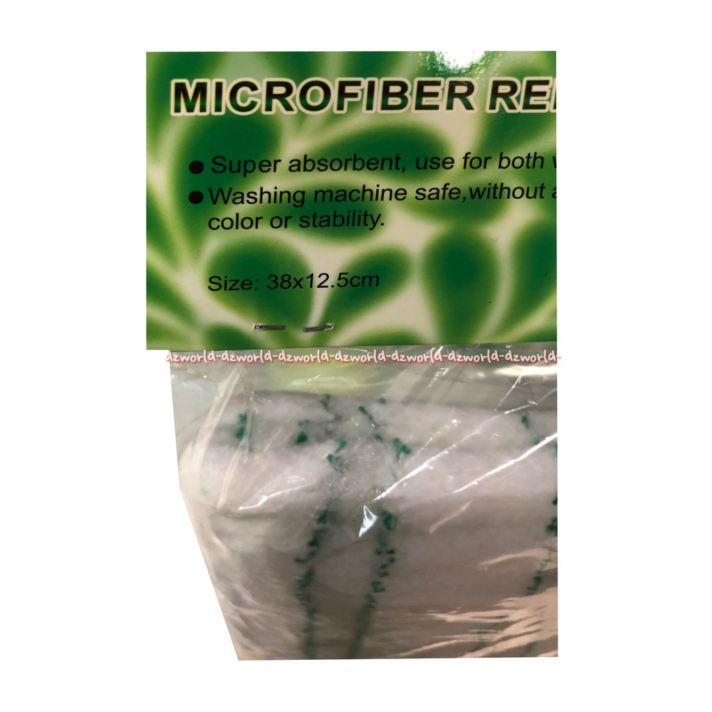 Proclean Kain Pel Isi Ulang Microfiber Refill Dengan Daya Serap Tinggi Putih