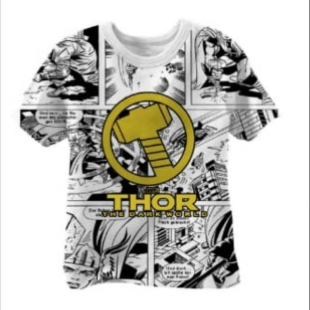 Tee Amigos Superhero /kaos Anak Thor