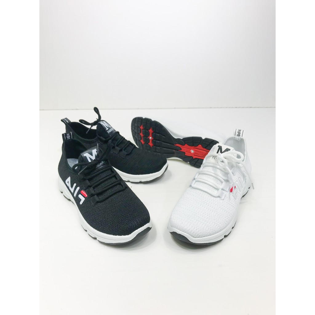 C036 Sepatu Sneakers Pria dan Wanita/Sepatu Sport Fila/ Shoes Import Pria dan Wanita
