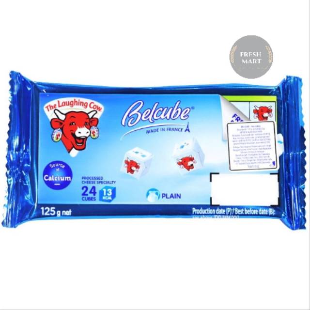 

BELCUBE keju plain mpasi bayi 24cubes 125gr