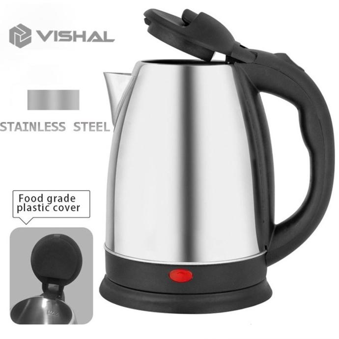 KUALITAS ELECTRIC LISTRIK TEKO VISHAL KETTLE PEMANAS AIR KOPI 2L PEMBU DFHD546546