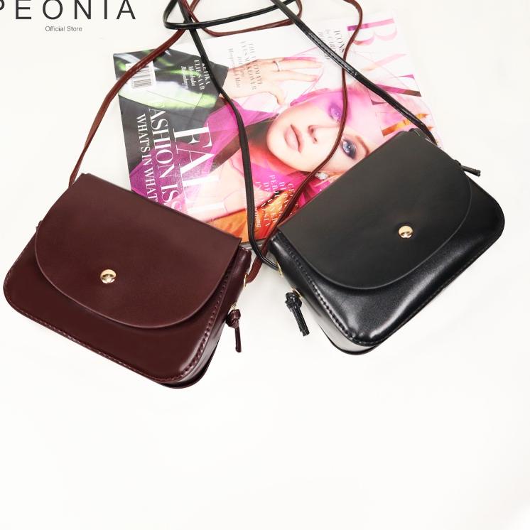 HUF.20Au22e ▫ PNA EVELYN Tas Korea Selempang Wanita Import Elegant Outdoor Sling Bag Anak Remaja Per